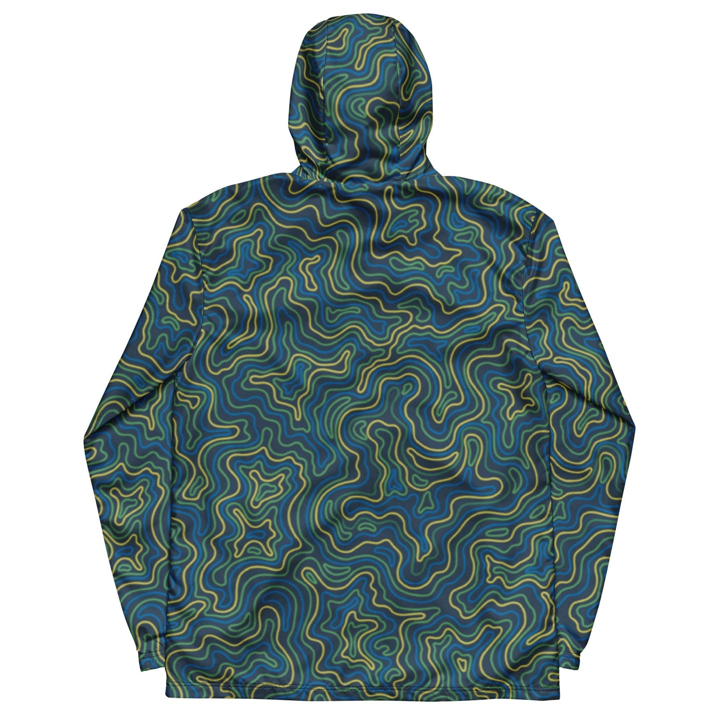 Men’s Tropical Electric Coral Windbreaker-1