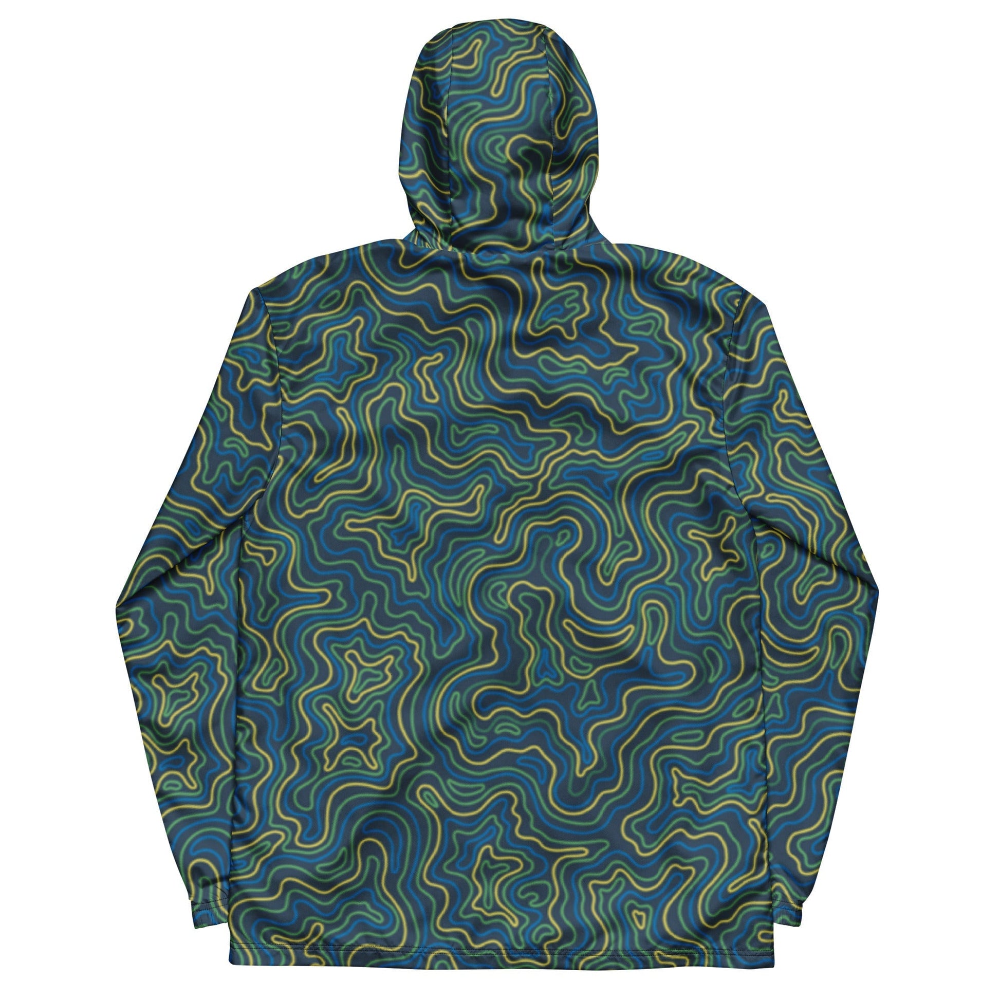 Men’s Tropical Electric Coral Windbreaker-1