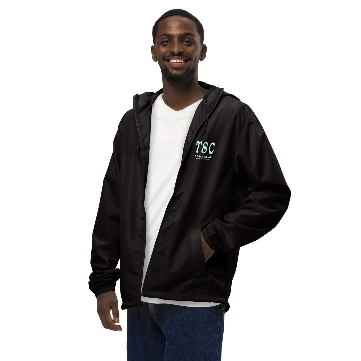 Unisex TSC Beach Club lightweight zip up windbreaker-2